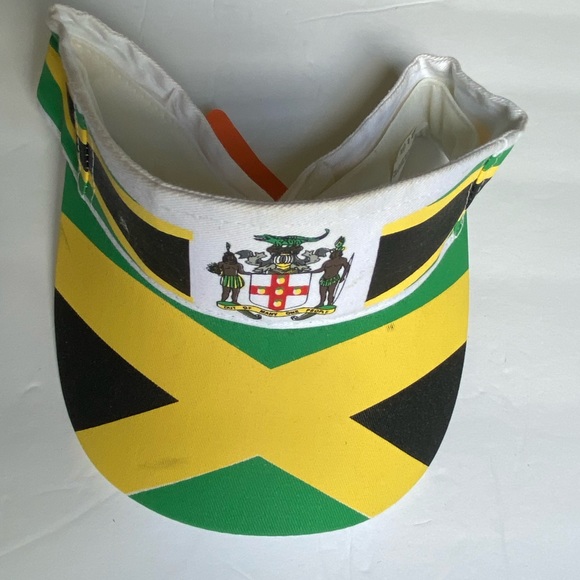 Jamaica Sun Visor Cap 🇯🇲 - Picture 3 of 13